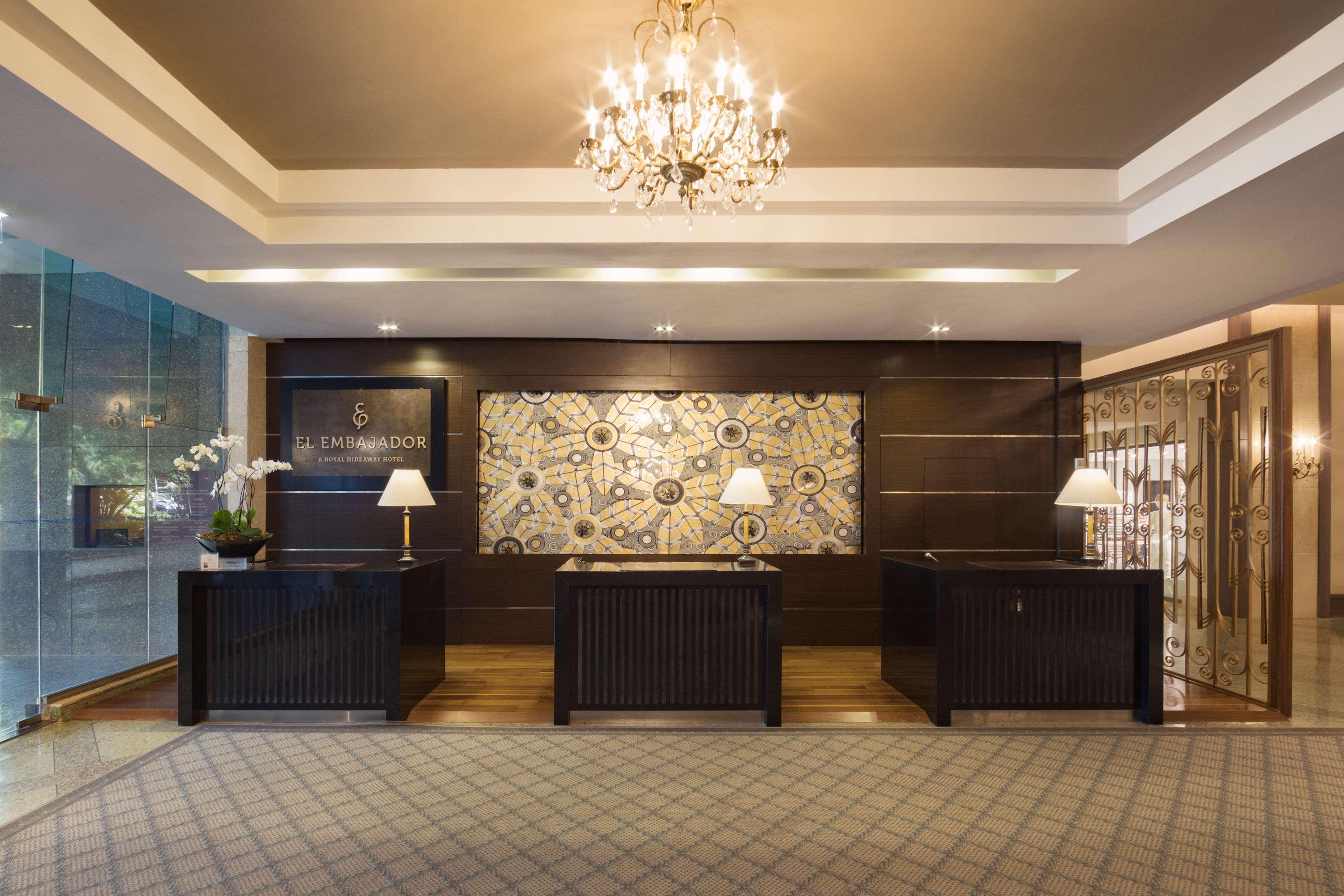 סנטו דומינגו El Embajador, A Royal Hideaway Hotel מראה חיצוני תמונה The lobby of the hotel