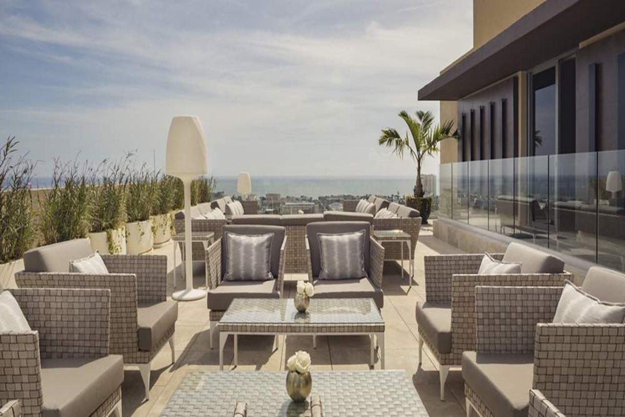 סנטו דומינגו El Embajador, A Royal Hideaway Hotel מראה חיצוני תמונה The rooftop lounge at the West Hollywood Hotel